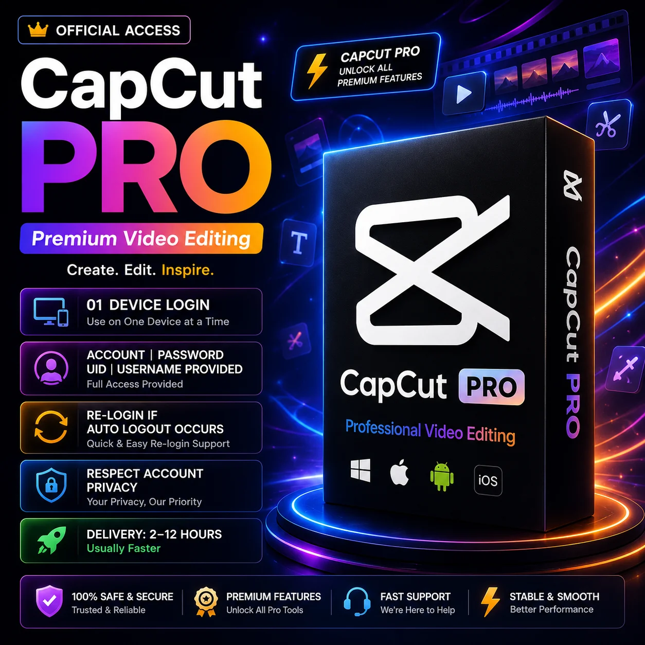 CapCut Pro Subscription in Bangladesh